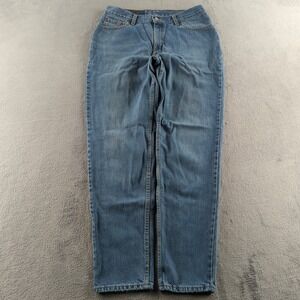 Vintage Levis Jeans 32 (Fits 30x30) Blue Light Wash 512 Slim Straight Canada Y2K